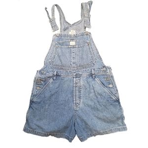Vintage 90s Calvin Klein overall shorts